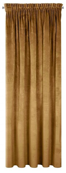 ZATEMŇOVACÍ ZÁVĚS NA PÁSCE VILLA 140X270 CM MEDOVÁ