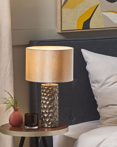 Stolní lampa SANKURU Keramika Zlatá