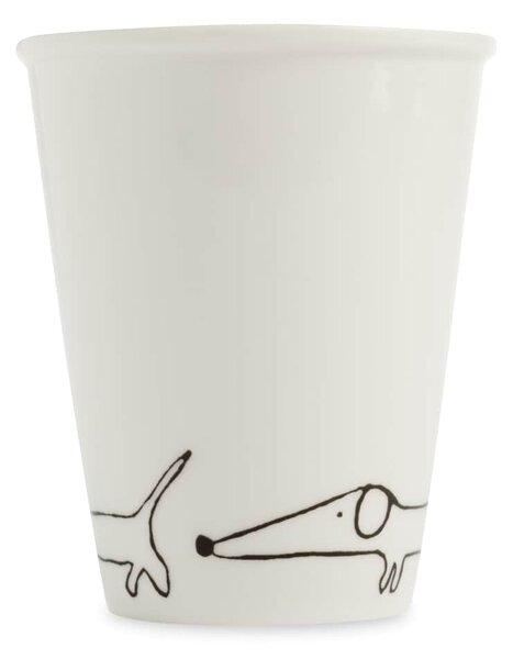 Porcelánový hrnek Sausage dog 220 ml