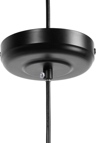 Závěsná lampa LEMME Kov Černá