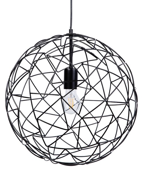 Závěsná lampa LEMME Kov Černá