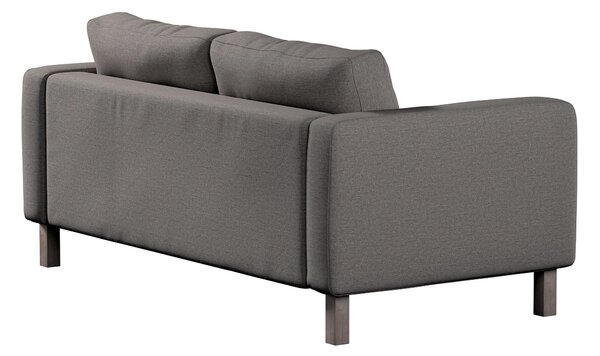 Potah na pohovku IKEA Karlstad 2-místná, nerozkládací, krátký barva šedá látka pletený vzor
