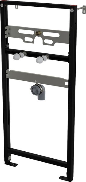 Deante Easy Lock, podomítkový modul pro pisoár 510x1120 mm, černá, CST_PI01