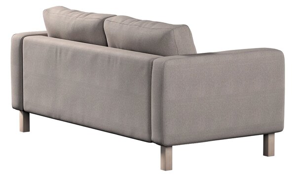 Potah na pohovku IKEA Karlstad 2-místná, nerozkládací, krátký barva béžová látka pletený vzor