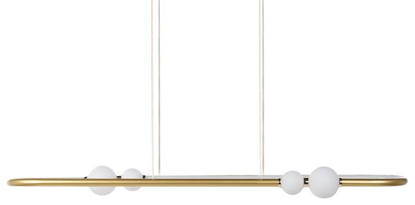 LED závěsná lampa FEALE Kov Zlatá