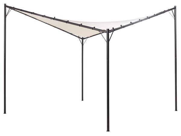 Zahradní pavilon AVENTINE Kov 300 cm 300 cm Béžová