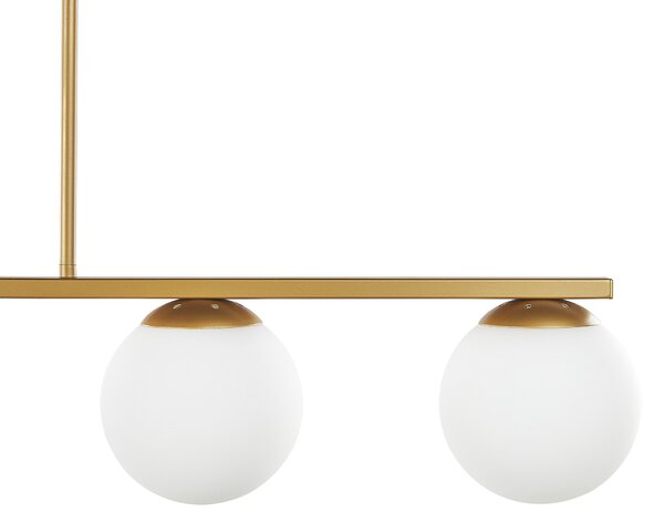 Závěsná lampa ZIKULI Kov Zlatá