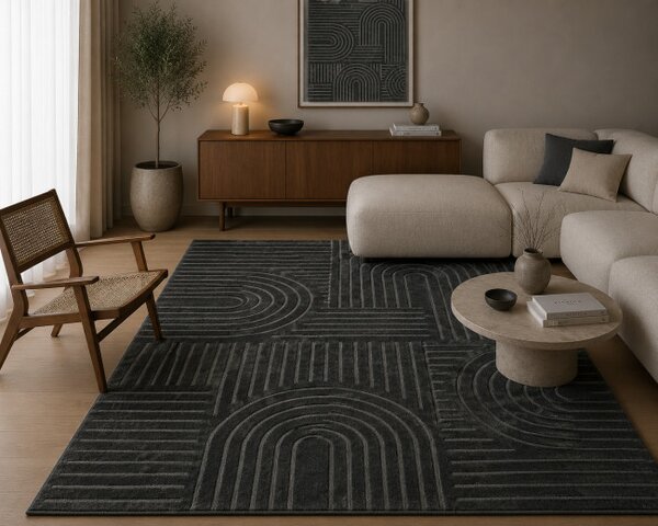 Koberec ZEN GARDEN 2405 tmavě šedý