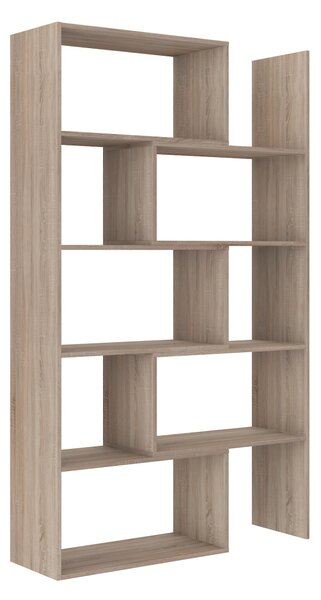 Designový regál na knihy FADNA - dub sonoma