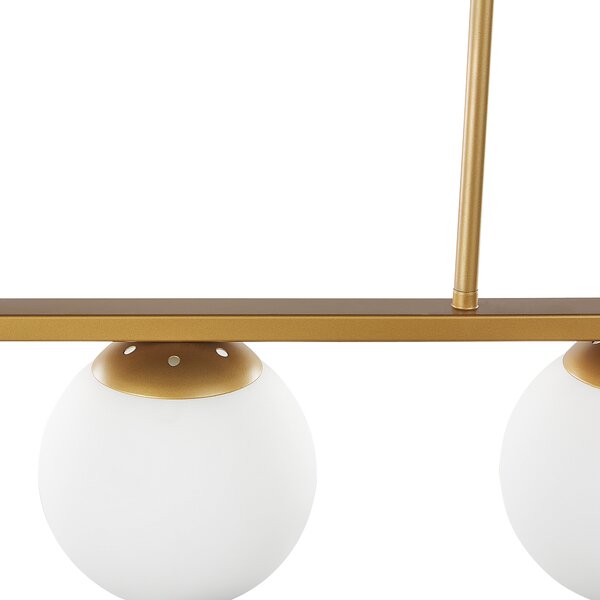 Závěsná lampa ZIKULI Kov Zlatá
