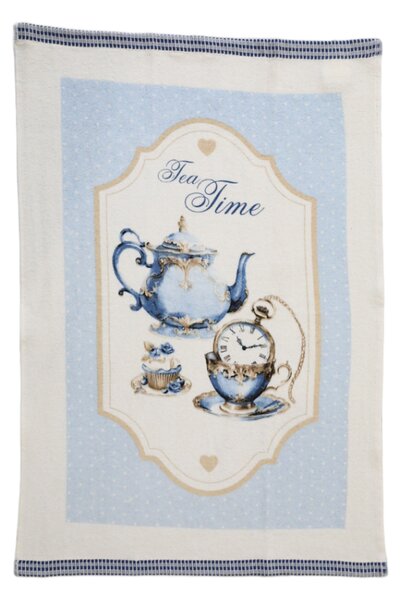 Bavlená froté utěrka Tea Time 50x70 cm Barva Vícebarevná Rozměry 50x70 cm