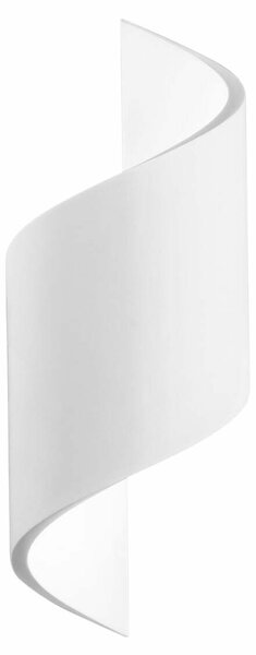 FANEUROPE FAN EUROPE Nástěnné svítidlo SPIRAL bílé, sádrové, 1xG9, 12x30,5 cm