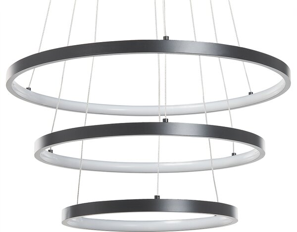 LED závěsná lampa ATREK Kov Černá