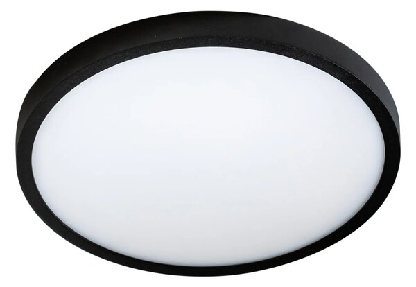 LED stropní svítidlo Malta R 30 4000K černé – Černá