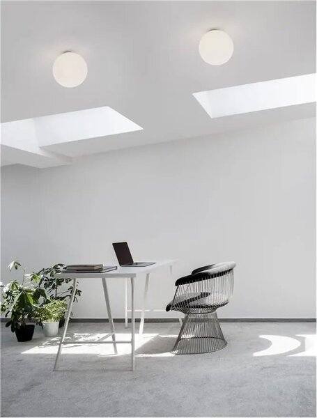 Designové stropní svítidlo Nevoso B 30 bílé – E27