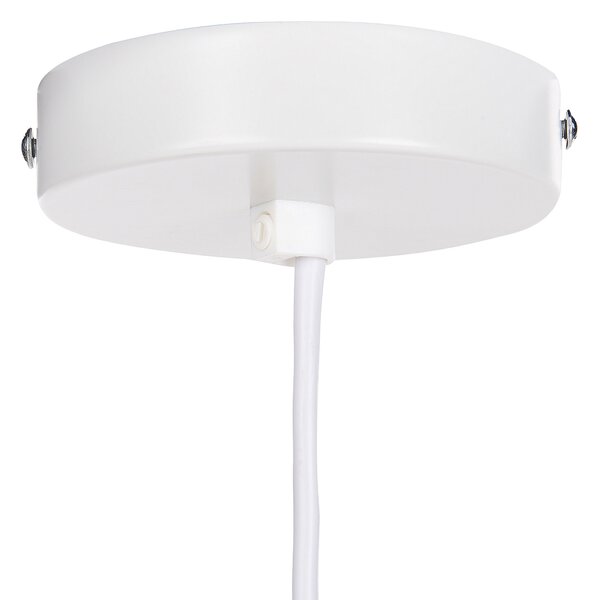 Závěsná lampa ATOYAC Umělý len Béžová