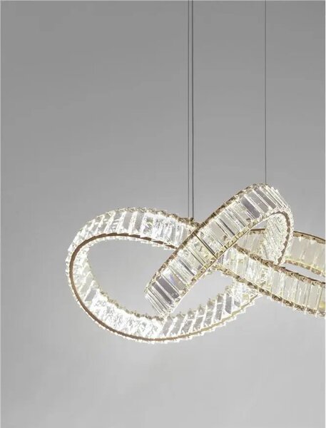 Křišťálový lustr Conceto B 60 zlaté – LED
