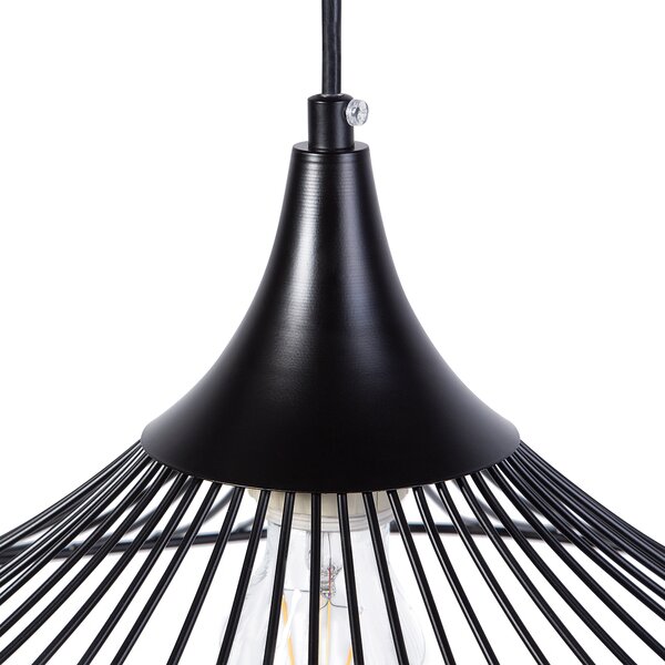 Závěsná lampa GIONA Kov Černá