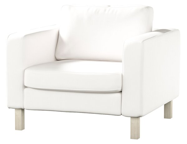 Potah na křeslo IKEA Karlstad, krátký barva bílá