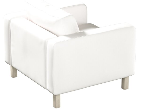 Potah na křeslo IKEA Karlstad, krátký barva bílá