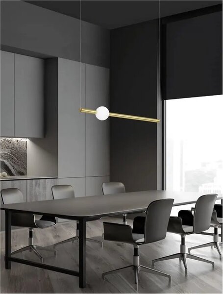 Retro lustr Neutron B 92 zlaté – LED