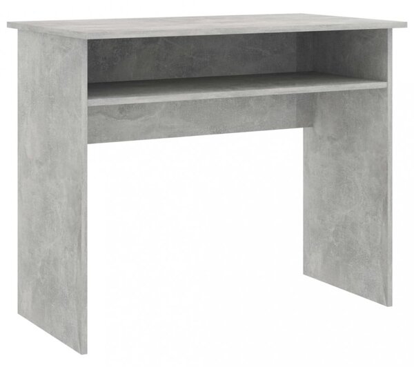 Psací stůl s policí 90x50 cm Dekorhome Beton