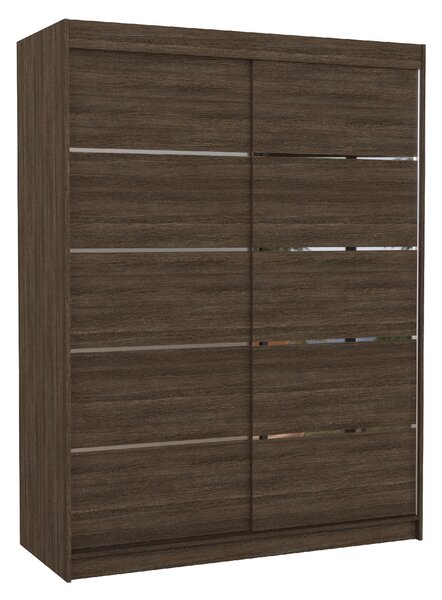 ADRK Šatní skříň posuvná LUFT CH 150, choco
