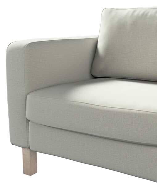Potah na křeslo IKEA Karlstad, krátký barva zelená látka sametová