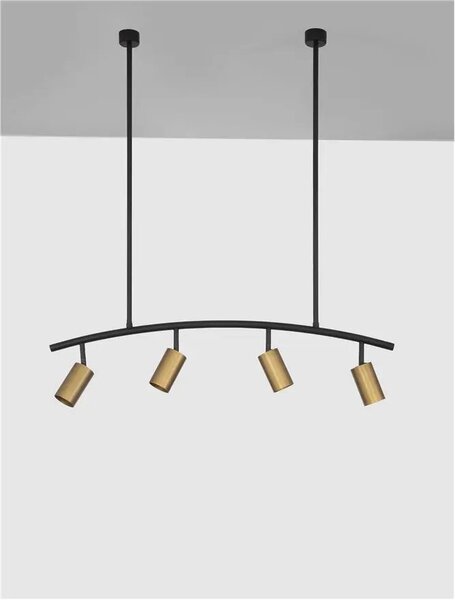 LED lustr Pogno 965 černé – GU10
