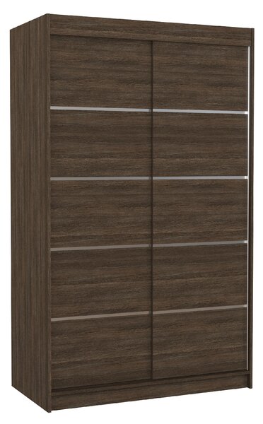 ADRK Šatní skříň posuvná BENISSO CH 120, choco