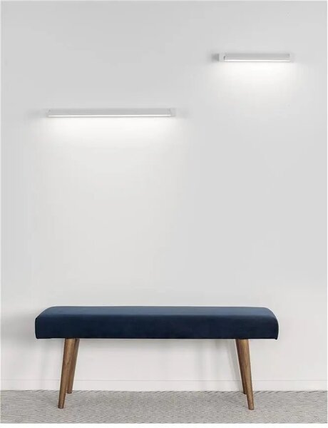 LED nástěnné svítidlo Line 40 bílé – Bílá