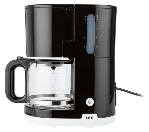 Braun Filtrační kávovar »Kf1100Bk«, 1000 W, systém OptiBrew (černá) (100349712001)
