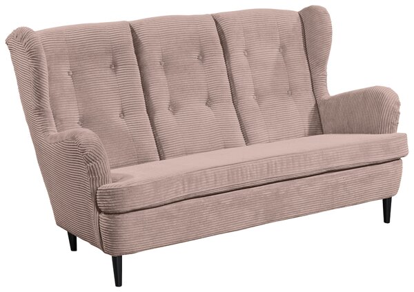 POHOVKA, textil, světle růžová MID.YOU - Pohovky, Online Only