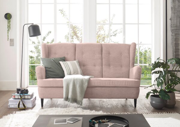 POHOVKA, textil, světle růžová MID.YOU - Pohovky, Online Only