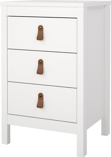 FALCO Noční stolek Realty 44 cm bílý