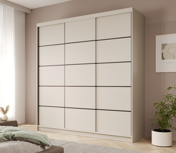 ADRK Šatní skříň posuvná GRETA KK 200, kašmír