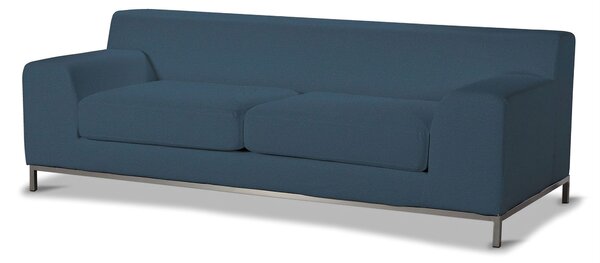 Potah na pohovku IKEA Kramfors 3-místná barva modrá látka pletený vzor