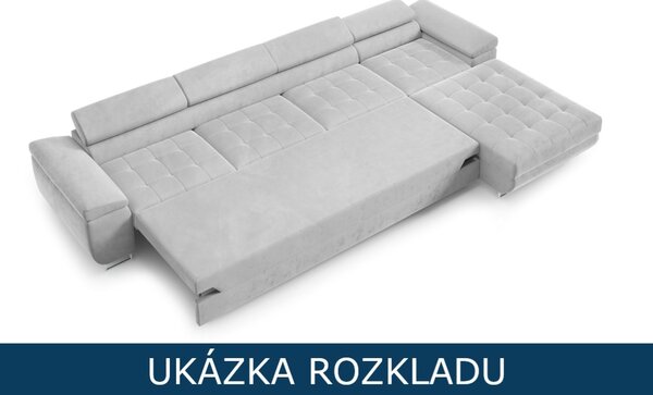 Rozkládací sedací souprava do L Lucius XL - Kronos 31 Varianta: Levá