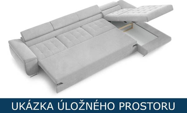 Rozkládací sedací souprava do L Lucius XL - Kronos 31 Varianta: Levá