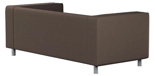 Potah na pohovku IKEA Klippan 2-místná barva hnědá látka pletený vzor