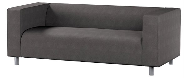 Potah na pohovku IKEA Klippan 2-místná barva šedá látka pletený vzor