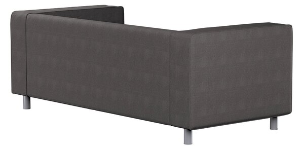 Potah na pohovku IKEA Klippan 2-místná barva šedá látka pletený vzor
