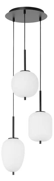 Retro lustr Lato B 30 černé – E14