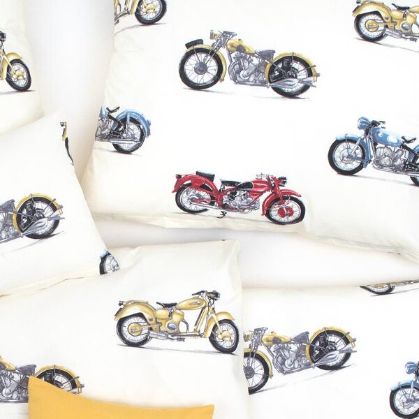 Povlečení FINO DESIGN harley smetanovopestrá 140 x 200/70 x 90 cm