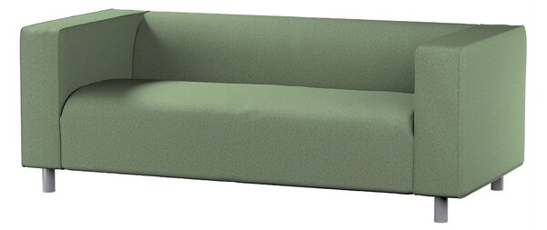 Potah na pohovku IKEA Klippan 2-místná barva zelená látka pletený vzor