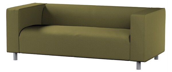 Potah na pohovku IKEA Klippan 2-místná barva zelená látka pletený vzor