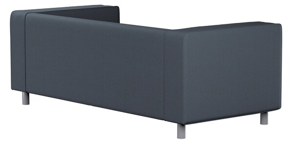 Potah na pohovku IKEA Klippan 2-místná barva modrá látka pletený vzor