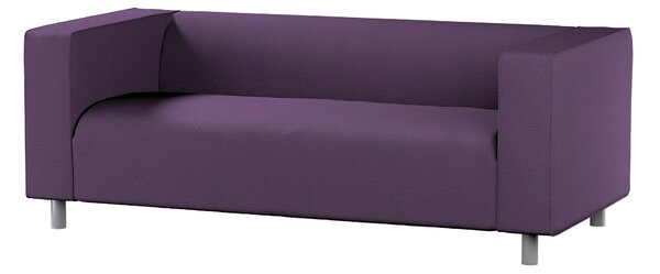 Potah na pohovku IKEA Klippan 2-místná barva fialová látka pletený vzor