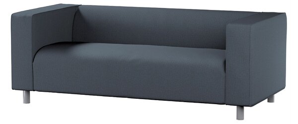 Potah na pohovku IKEA Klippan 2-místná barva modrá látka pletený vzor
