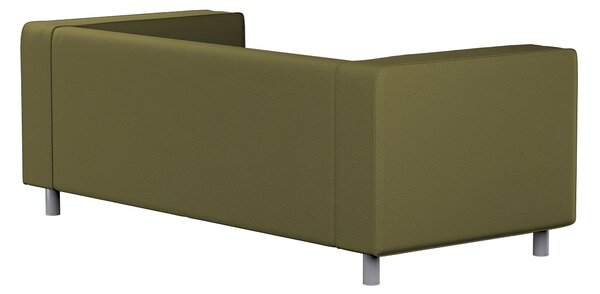 Potah na pohovku IKEA Klippan 2-místná barva zelená látka pletený vzor